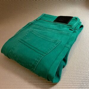 Green Alta Denim Jeans Size 32
